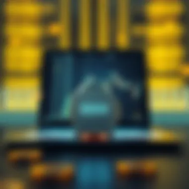 Security Measures in Cryptocurrency Symbolic illustration of security measures in cryptocurrency