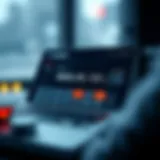 Visualization of the StrongBlock calculator interface