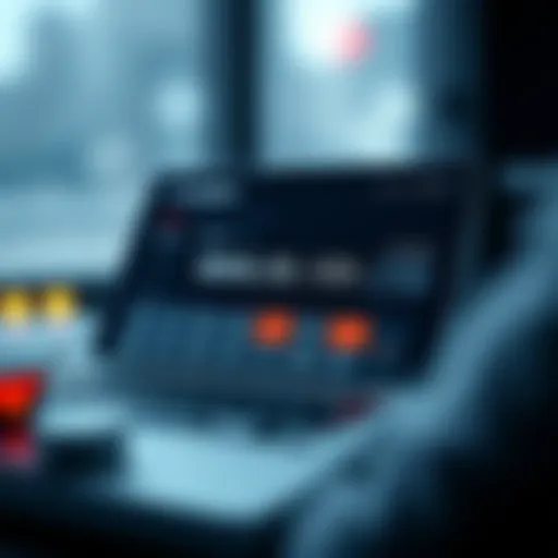 Visualization of the StrongBlock calculator interface