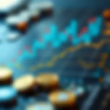 Graph illustrating the valuation principles of beta cryptocurrencies