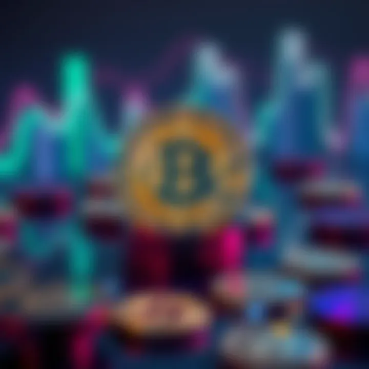 A visual representation of decentralized finance concepts.