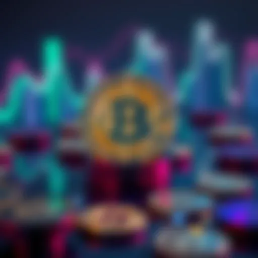 Decentralized Finance Concepts A visual representation of decentralized finance concepts.