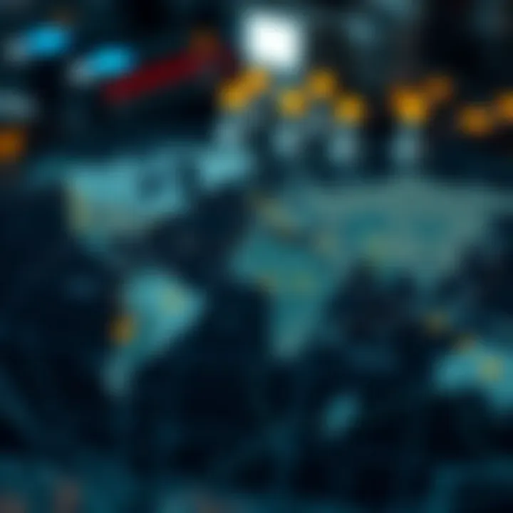 Geopolitical Influences on Mining Locations Geopolitical map affecting cryptocurrency mining